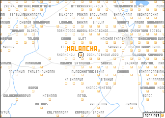 map of Malancha