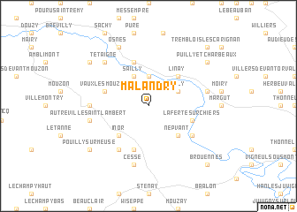 map of Malandry