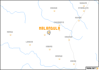 map of Malandula