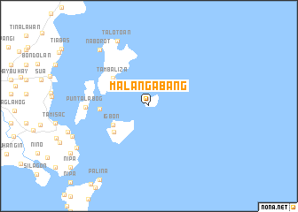 map of Malañgabang