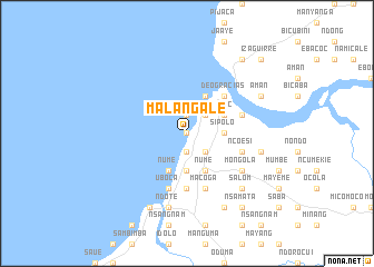 map of Malangale