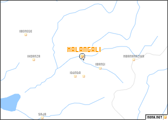 map of Malangali