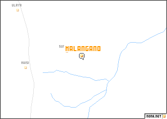 map of Malangano