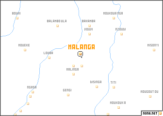 map of Malanga