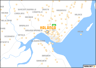 map of Malanga