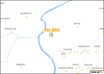 map of Malangi