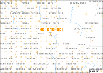 map of Malangmuri