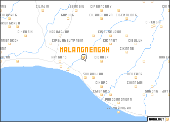 map of Malangnengah