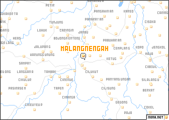 map of Malangnengah