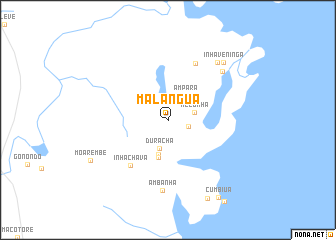 map of Malangua