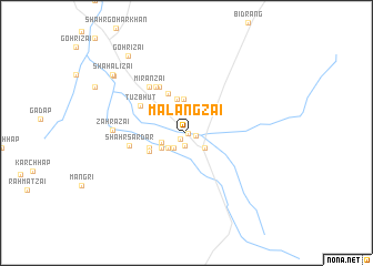 map of Malangzai