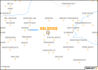 map of Malan\