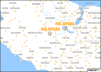 map of Malansad