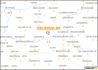 map of Malānsālār