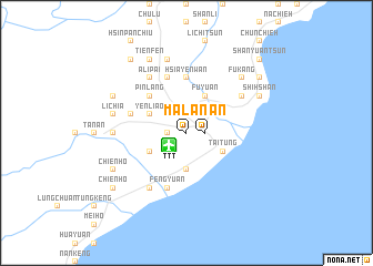 map of Ma-lan