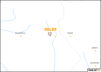 map of Malān