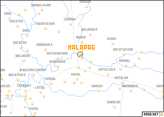 map of Malapag