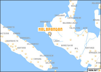 map of Malapandan