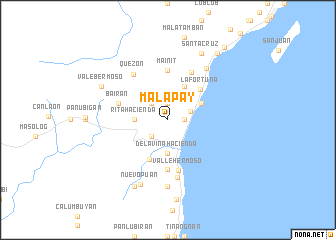 map of Malapay