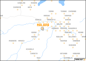 map of Malapa