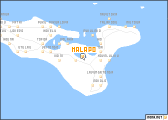 map of Malapo