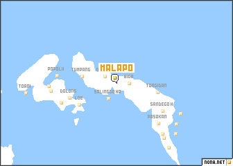 map of Malapo