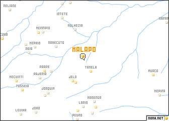 map of Malapo
