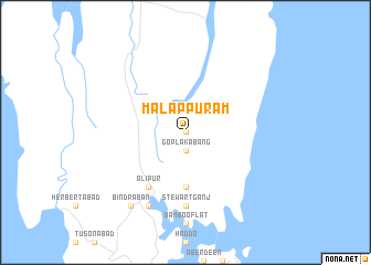 map of Malappuram