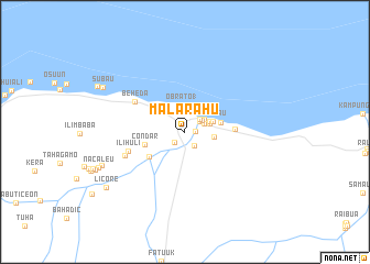 map of Malarahu