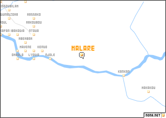 map of Malaré