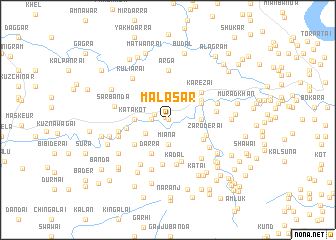 map of Malāsar