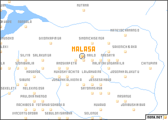 map of Malasa