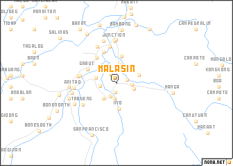map of Malasin