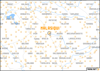 map of Malasiqui