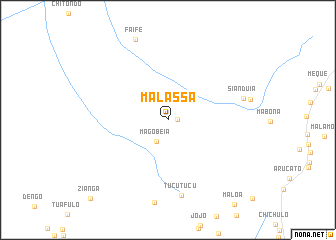 map of Malassa