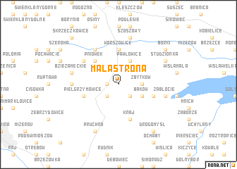 map of Mała Strona