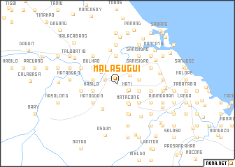 map of Malasugui