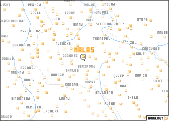 map of Malas