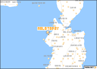 map of Malatapay