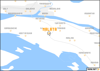 map of Malata