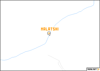map of Malatshi