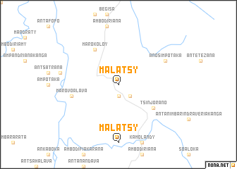 map of Malatsy