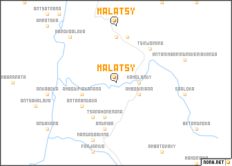 map of Malatsy