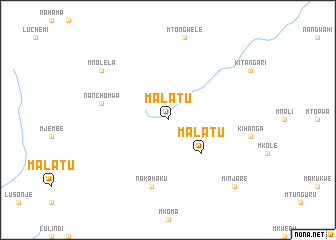 map of Malatu