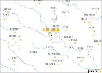 map of Malauia