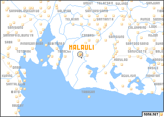 map of Malauli