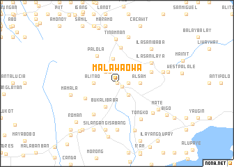 map of Malawaowa