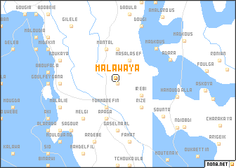 map of Malawaya