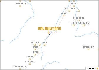 map of Ma-la-wu-yang