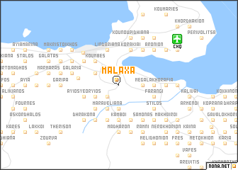 map of Maláxa